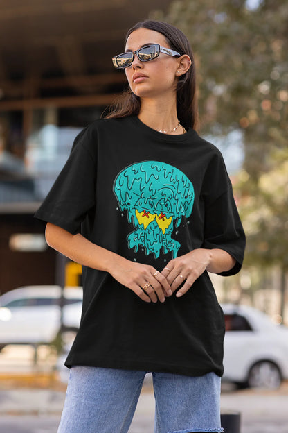 Squid | Disney | Dropped Sleeve Unisex Tee