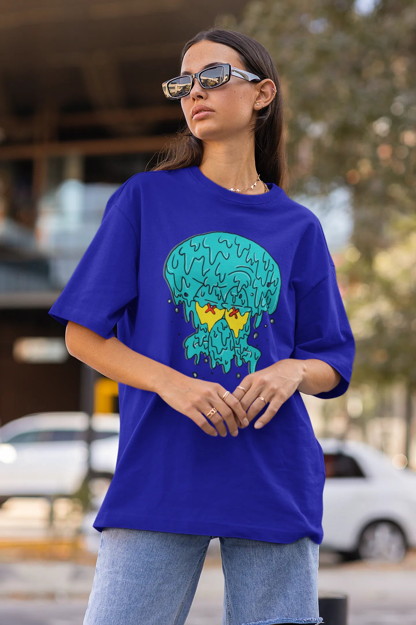 Squid | Disney | Dropped Sleeve Unisex Tee