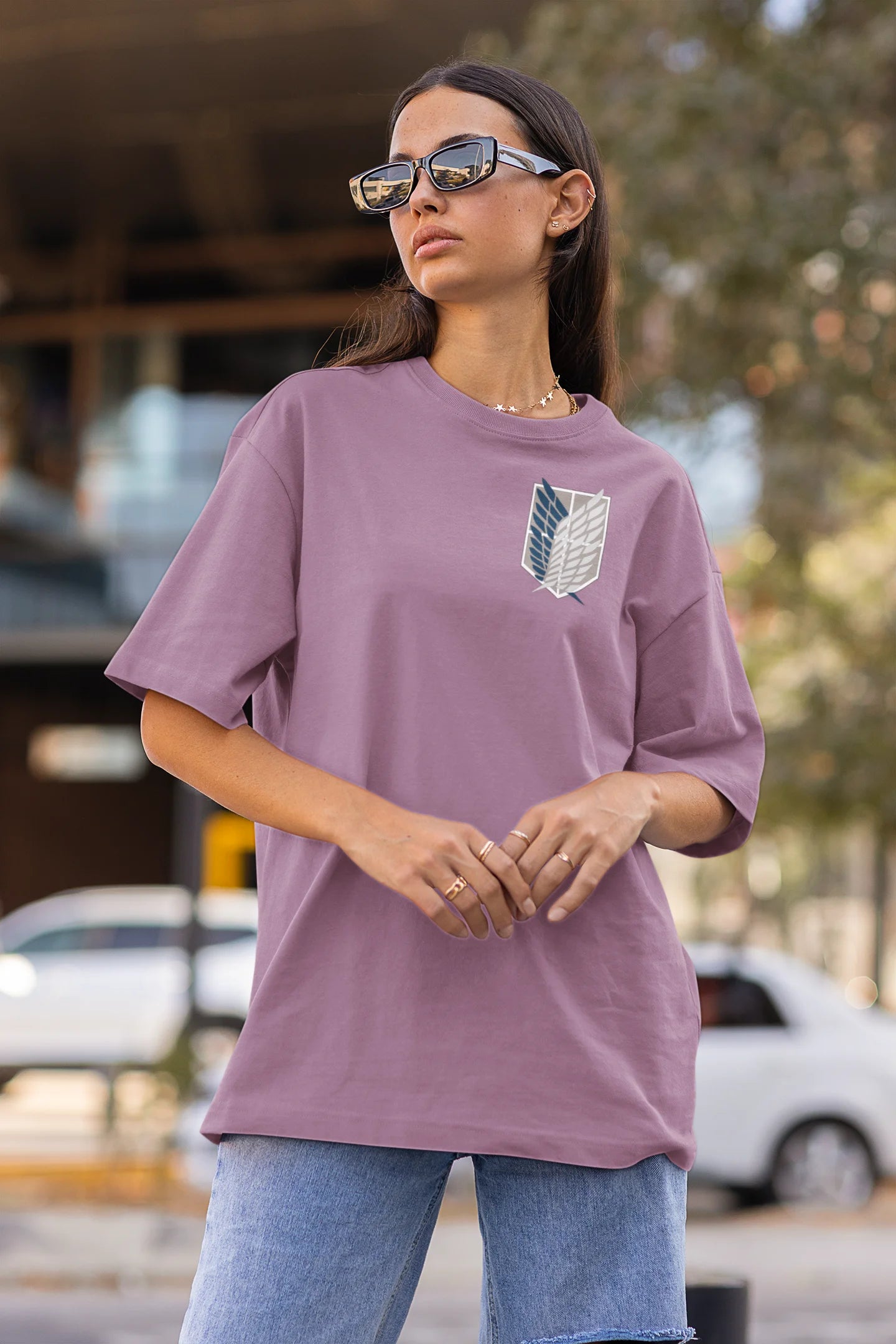 Attack on Titan | Dropped Sleeve Unisex Tee | Broke Memers