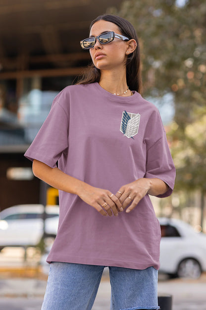 Attack on Titan | Dropped Sleeve Unisex Tee | Broke Memers