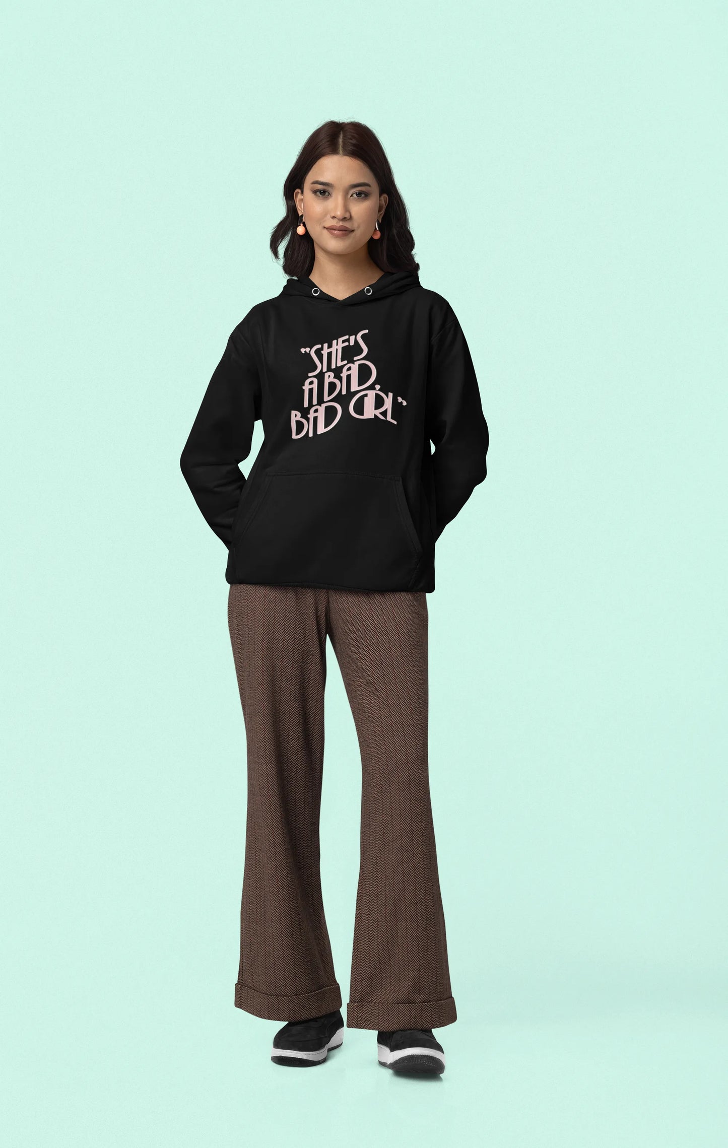 Bad Bad Girl | T.S. | Unisex Winter Hoodie