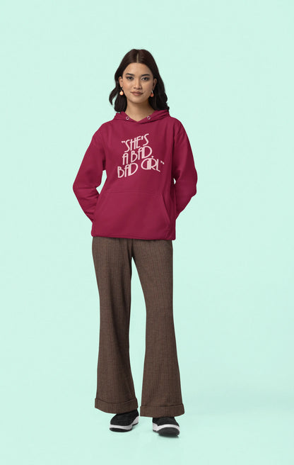 Bad Bad Girl | T.S. | Unisex Winter Hoodie