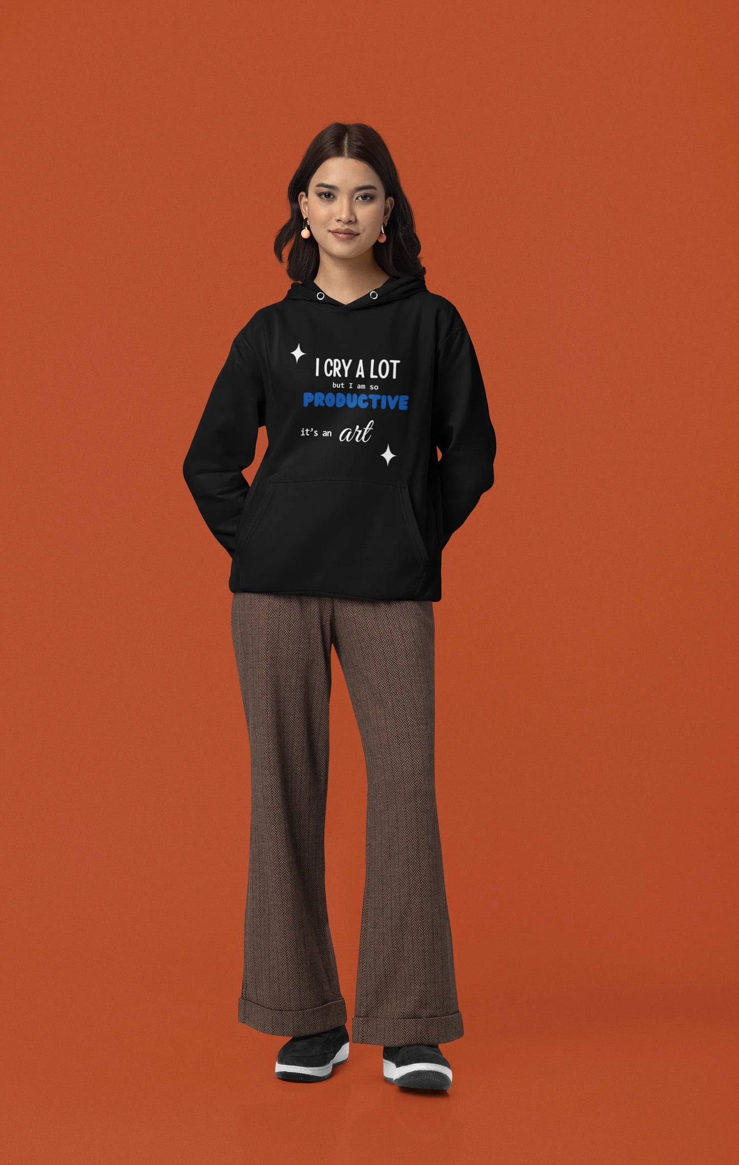 I'm So Productive | T.S. | Unisex Winter Hoodie