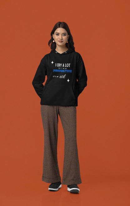 I'm So Productive | T.S. | Unisex Winter Hoodie