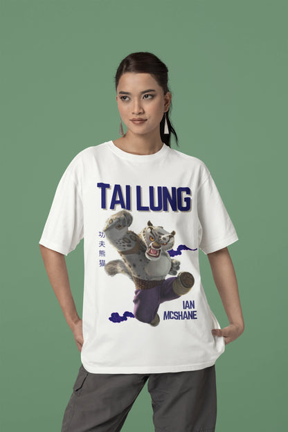 Tailung | Kung Fu Panda | Dropped Sleeve Unisex Tee