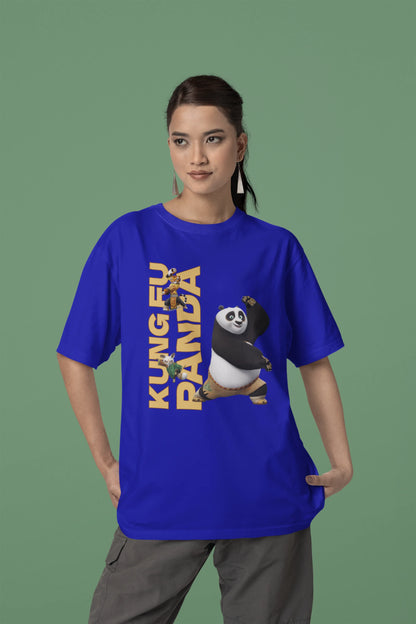 Kung Fu Panda Team | Kung Fu Panda | Dropped Sleeve Unisex Tee
