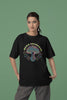 Magic Mushroom | Psychedelic | Premium Oversized Half Sleeve Unisex T-Shirt