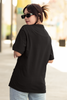 Load image into Gallery viewer, Black Pink | Premium Oversized Half Sleeve Unisex T-Shirt