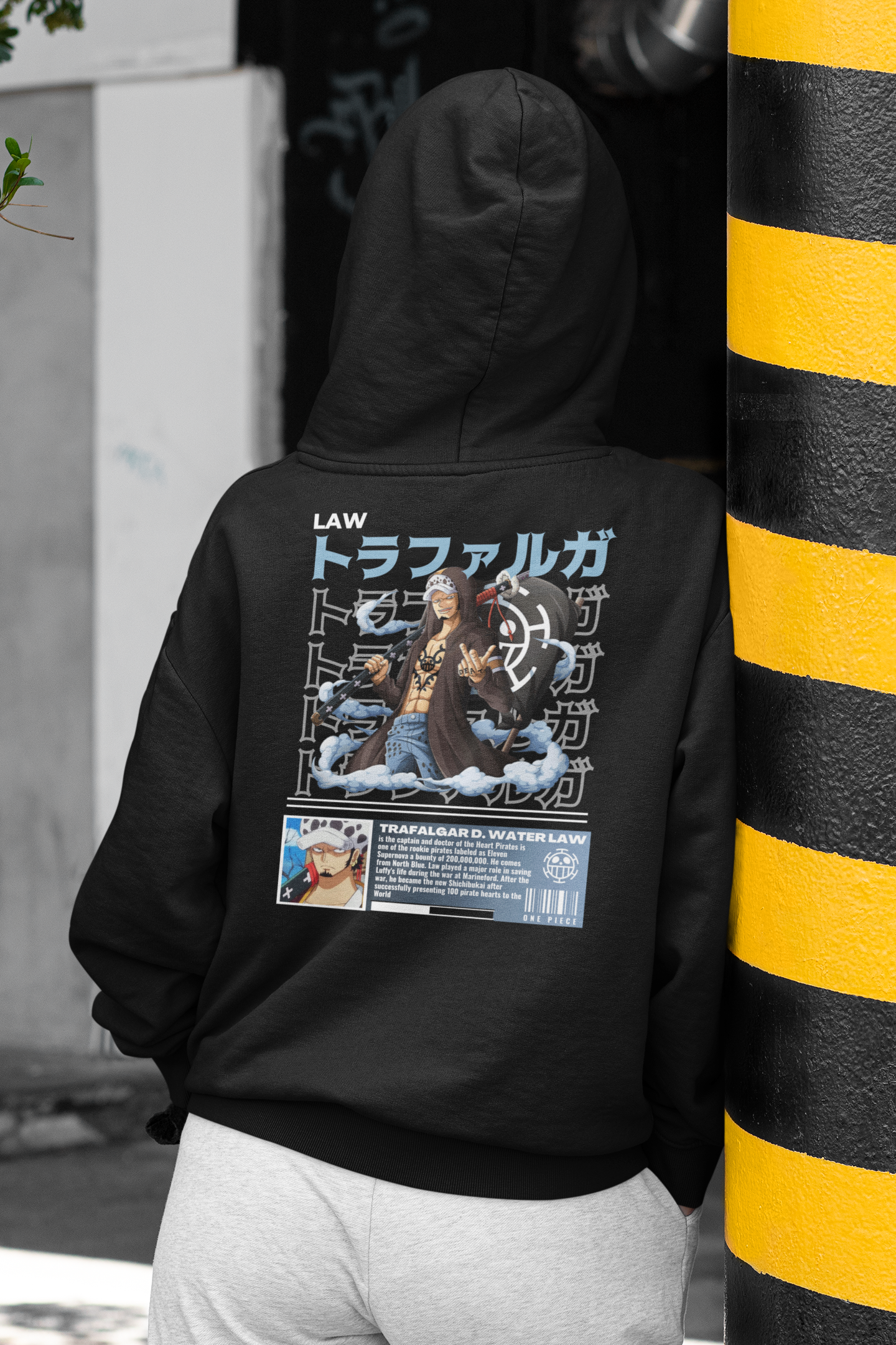 Anime Trafalgar Law | Premium Unisex Winter Hoodie