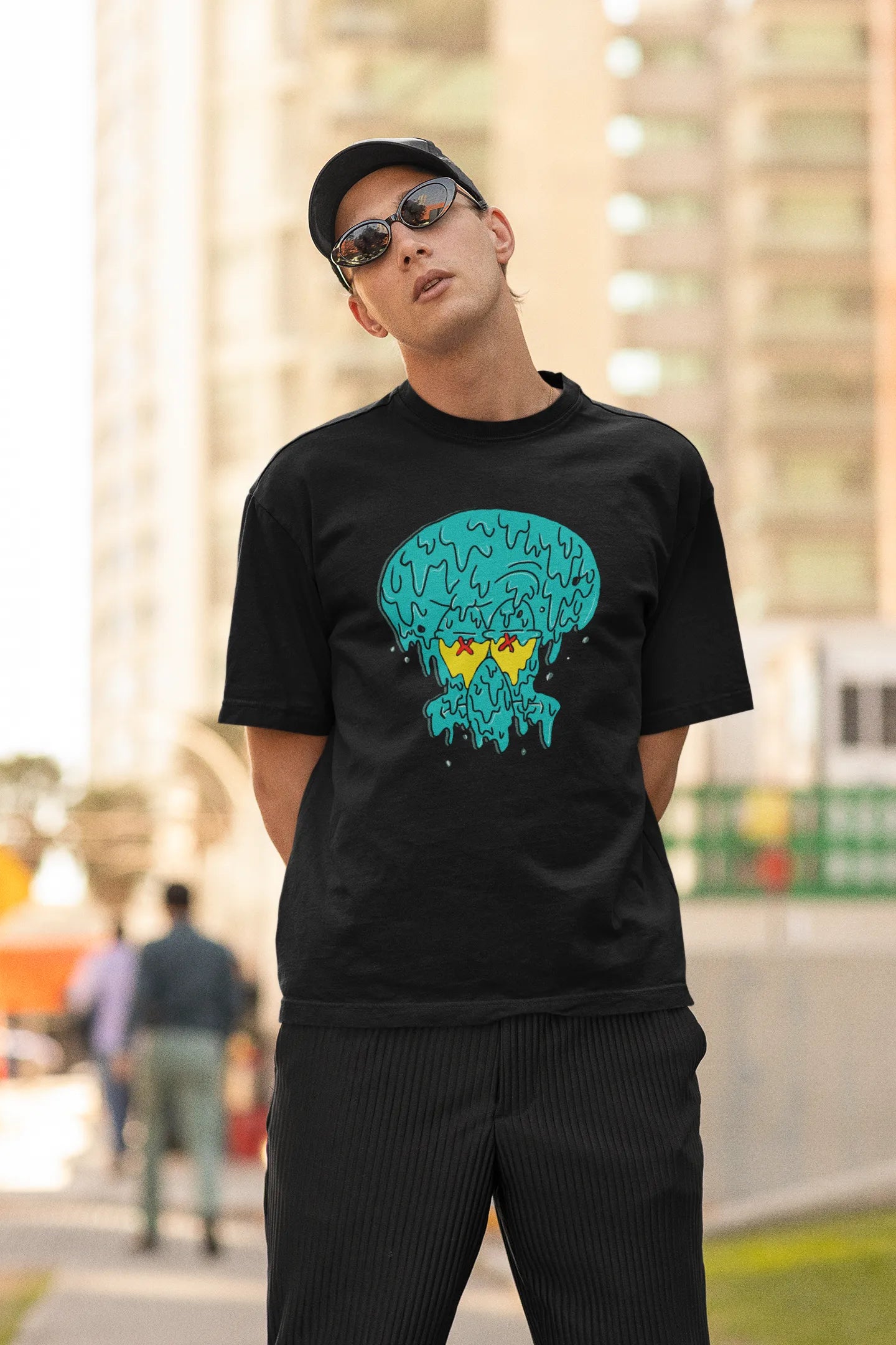 Squid | Disney | Dropped Sleeve Unisex Tee