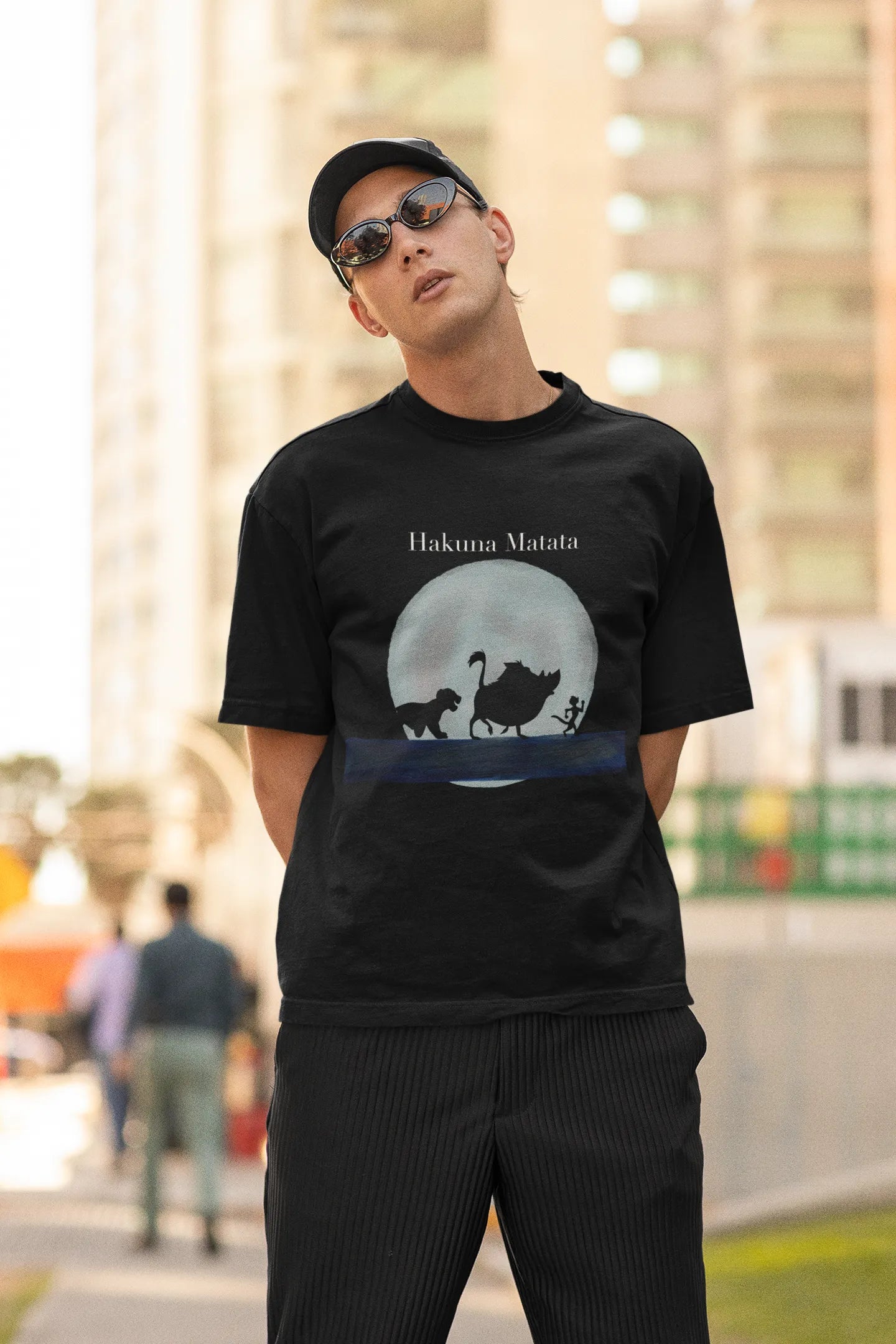 Hakuna Matata | Disney | Premium Oversized Half Sleeve Unisex T-Shirt