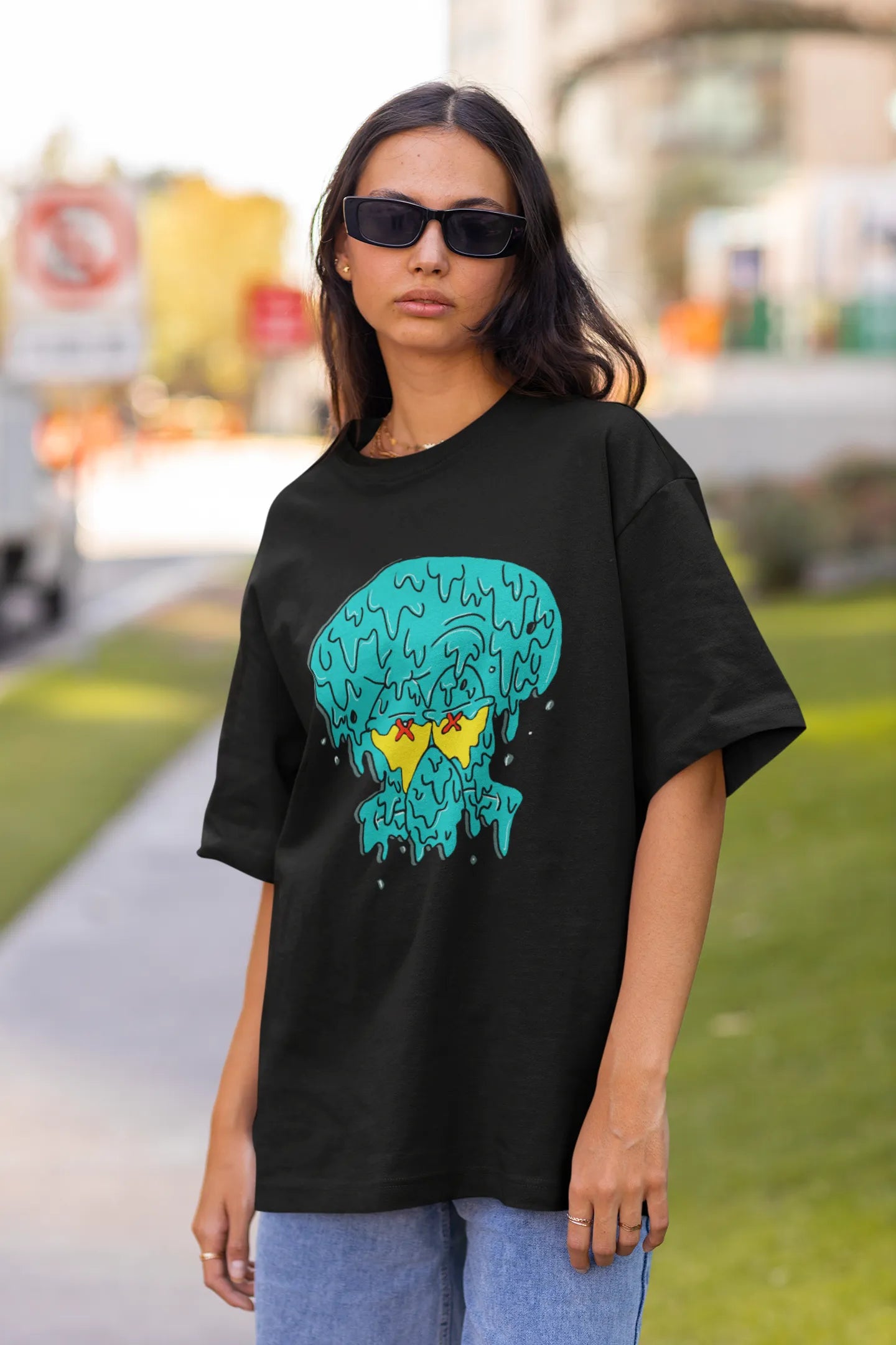 Squid | Disney | Dropped Sleeve Unisex Tee