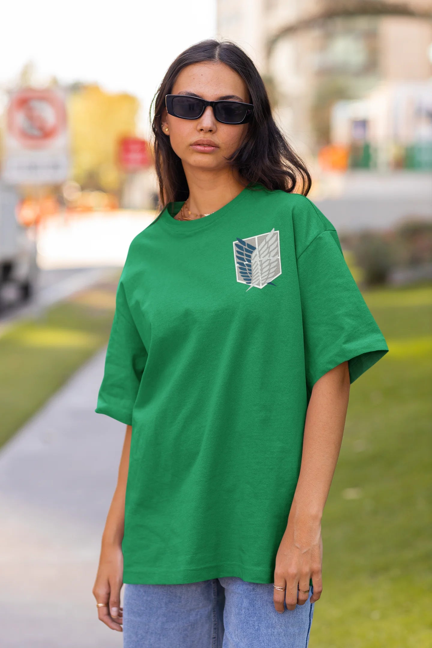 Attack on Titan | Dropped Sleeve Unisex Tee | Broke Memers