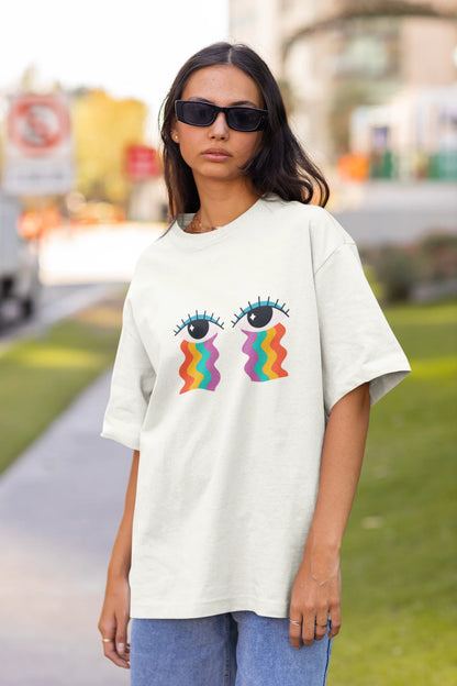 Let it go | Premium Oversized Half Sleeve Unisex T-Shirt