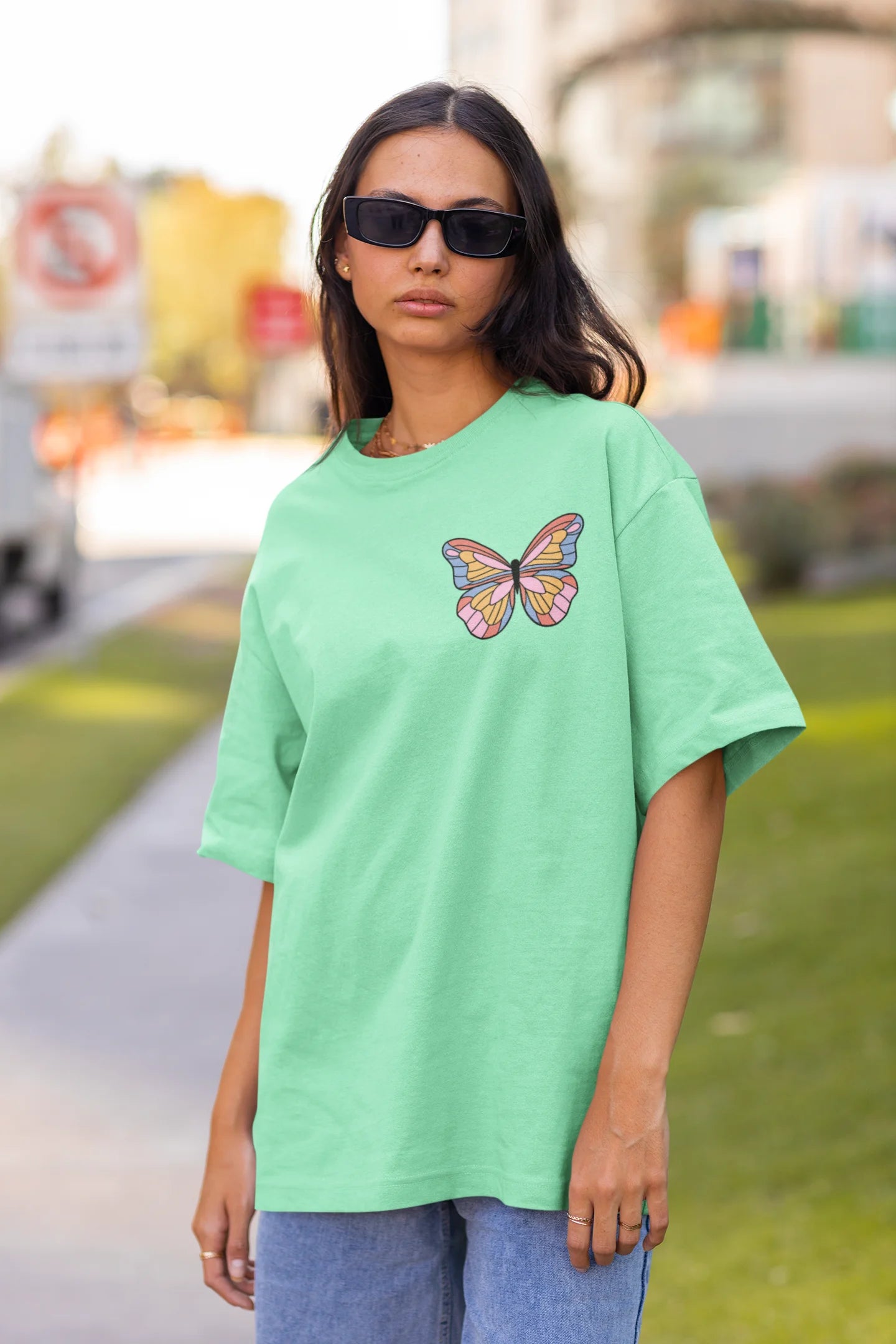 Floweret | Premium Oversized Half Sleeve Unisex T-Shirt