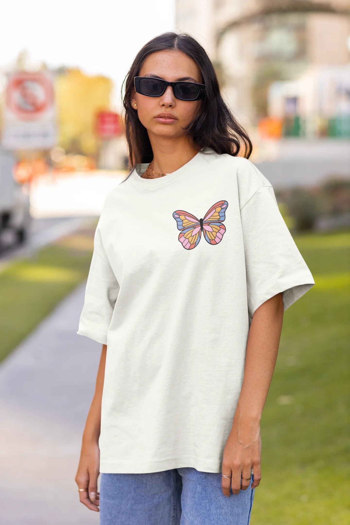 Floweret | Premium Oversized Half Sleeve Unisex T-Shirt