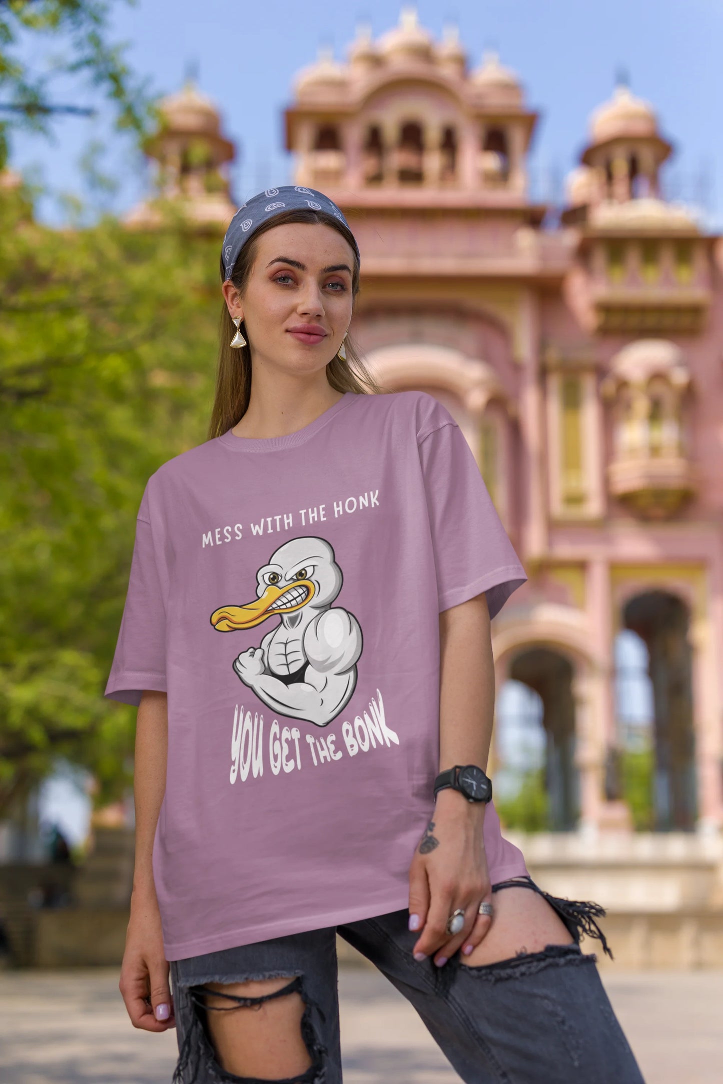 The Honk | Disney | Dropped Sleeve Unisex Tee