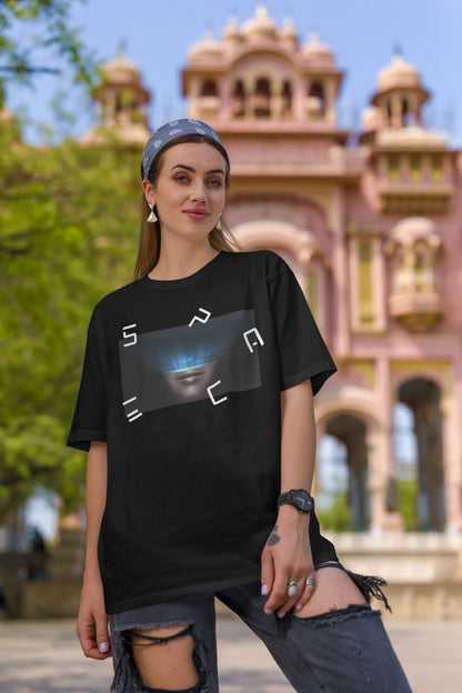 Brain Universe | Space Vogue | Dropped Sleeve Unisex Tee