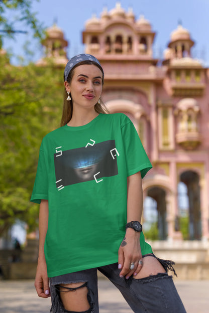 Brain Universe | Space Vogue | Dropped Sleeve Unisex Tee