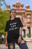 How you doin | F.R.I.E.N.D.S | Premium Oversized Half Sleeve Unisex T-Shirt
