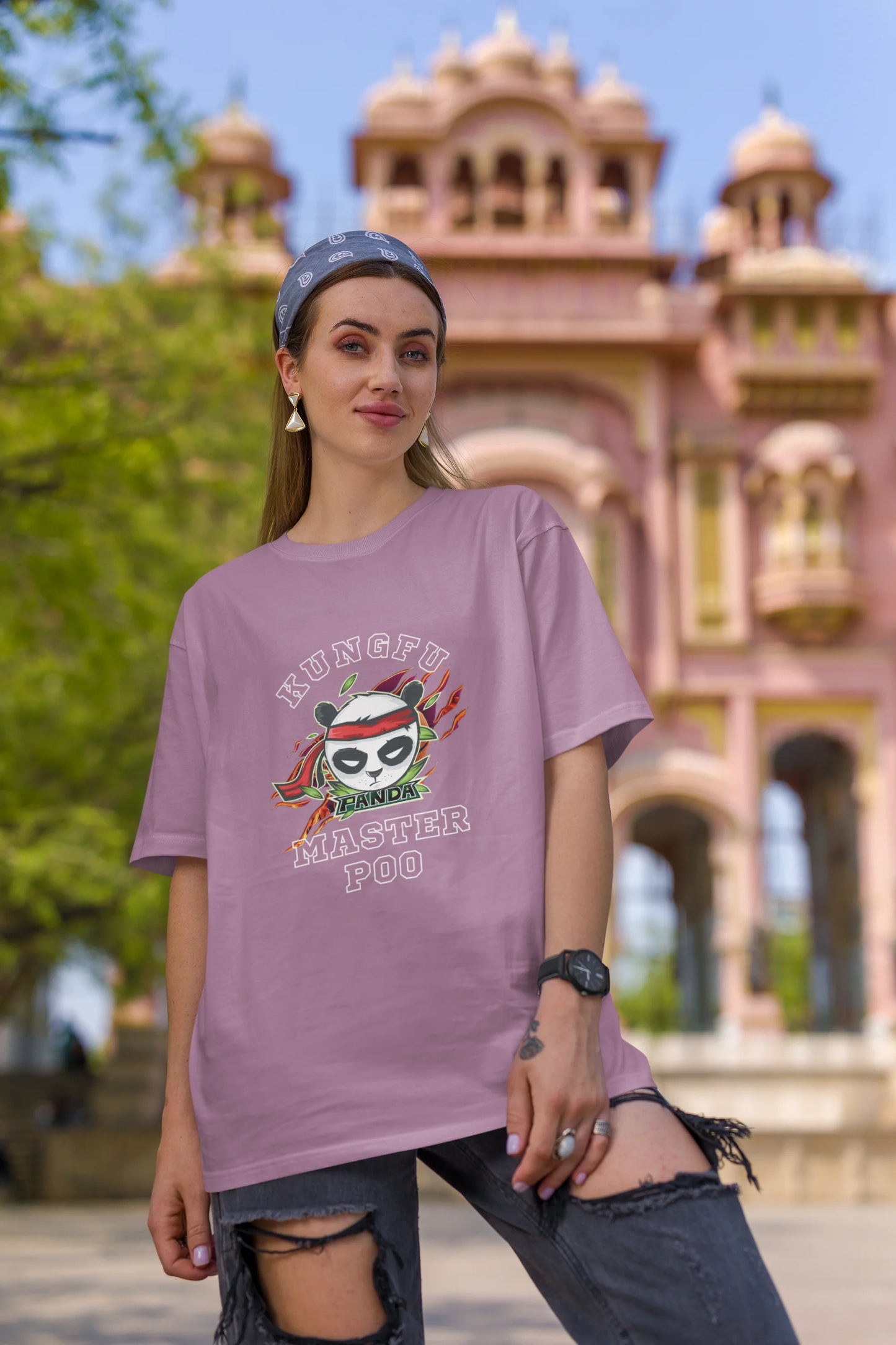 Master Poo | Kung Fu Panda | Dropped Sleeve Unisex Tee