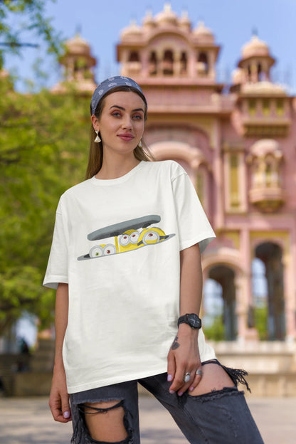Minions | Disney | Dropped Sleeve Unisex Tee