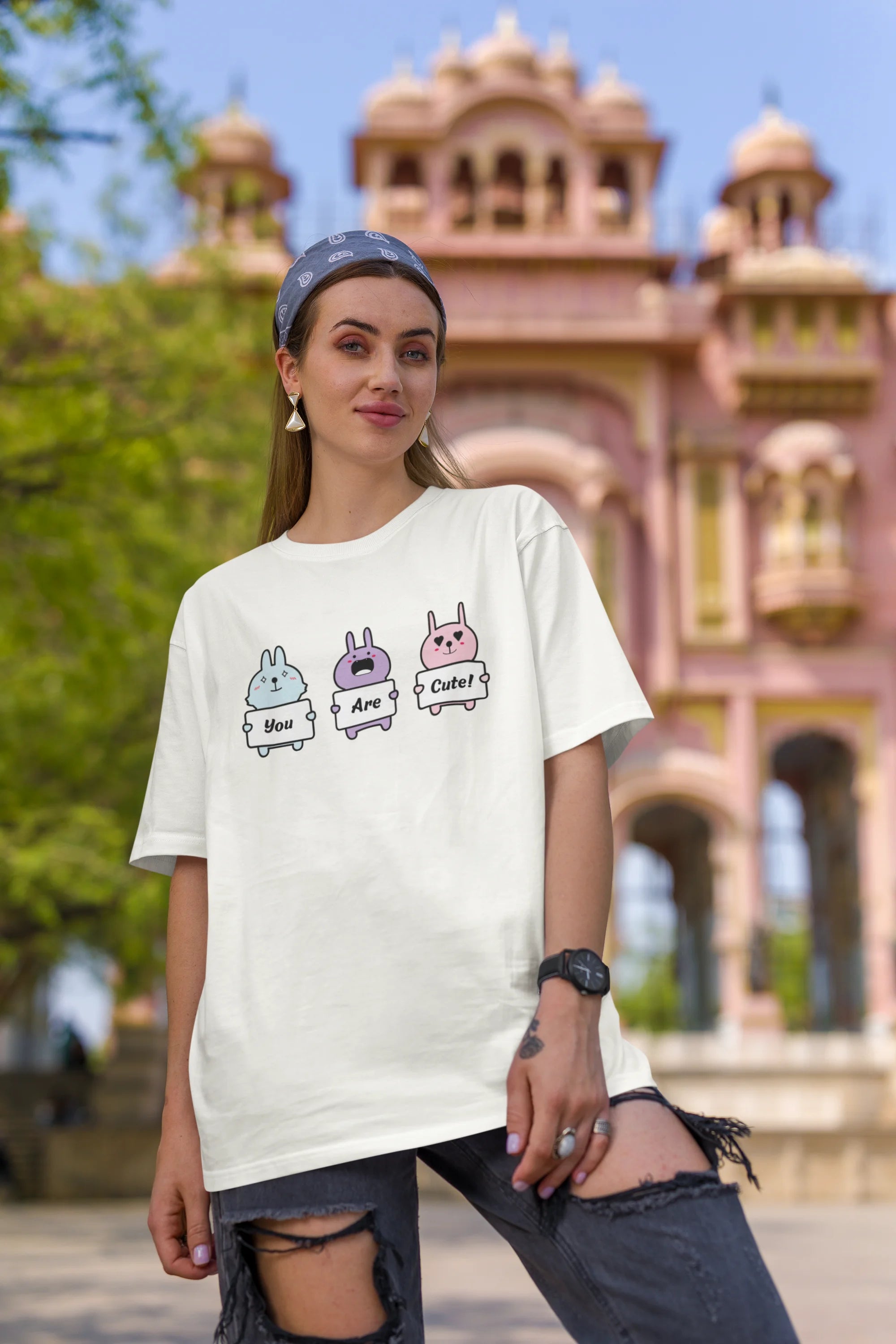 You are Cute | Disney | Premium Oversized Half Sleeve Unisex T-Shirt