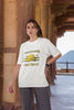 Pittsburgh Football  | Retro Theme | Premium Oversized Half Sleeve Unisex T-Shirt