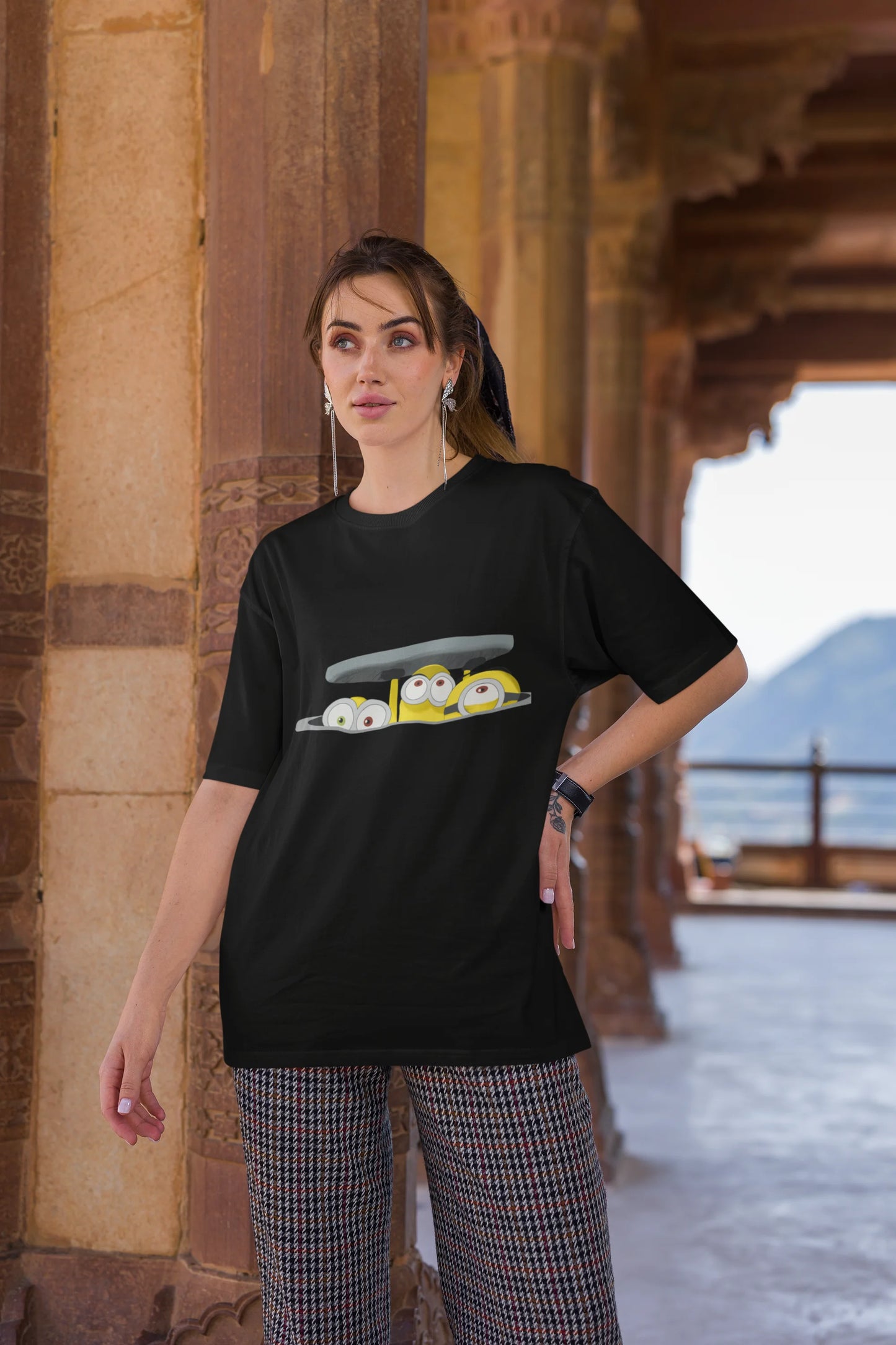 Minions | Disney | Dropped Sleeve Unisex Tee