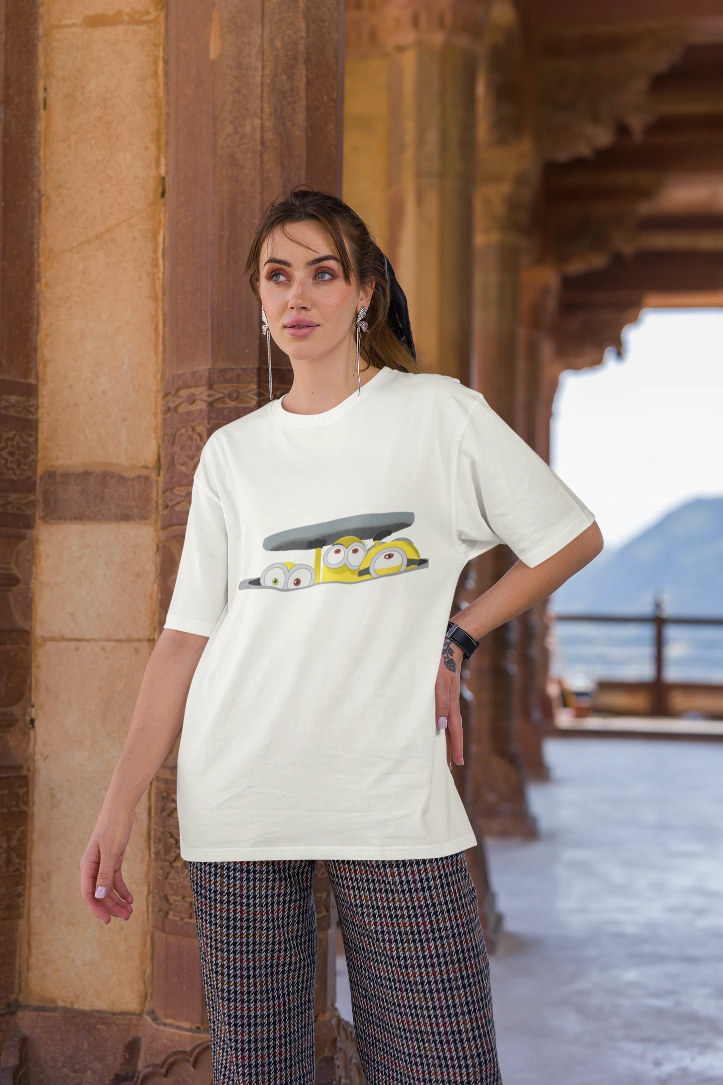 Minions | Disney | Dropped Sleeve Unisex Tee