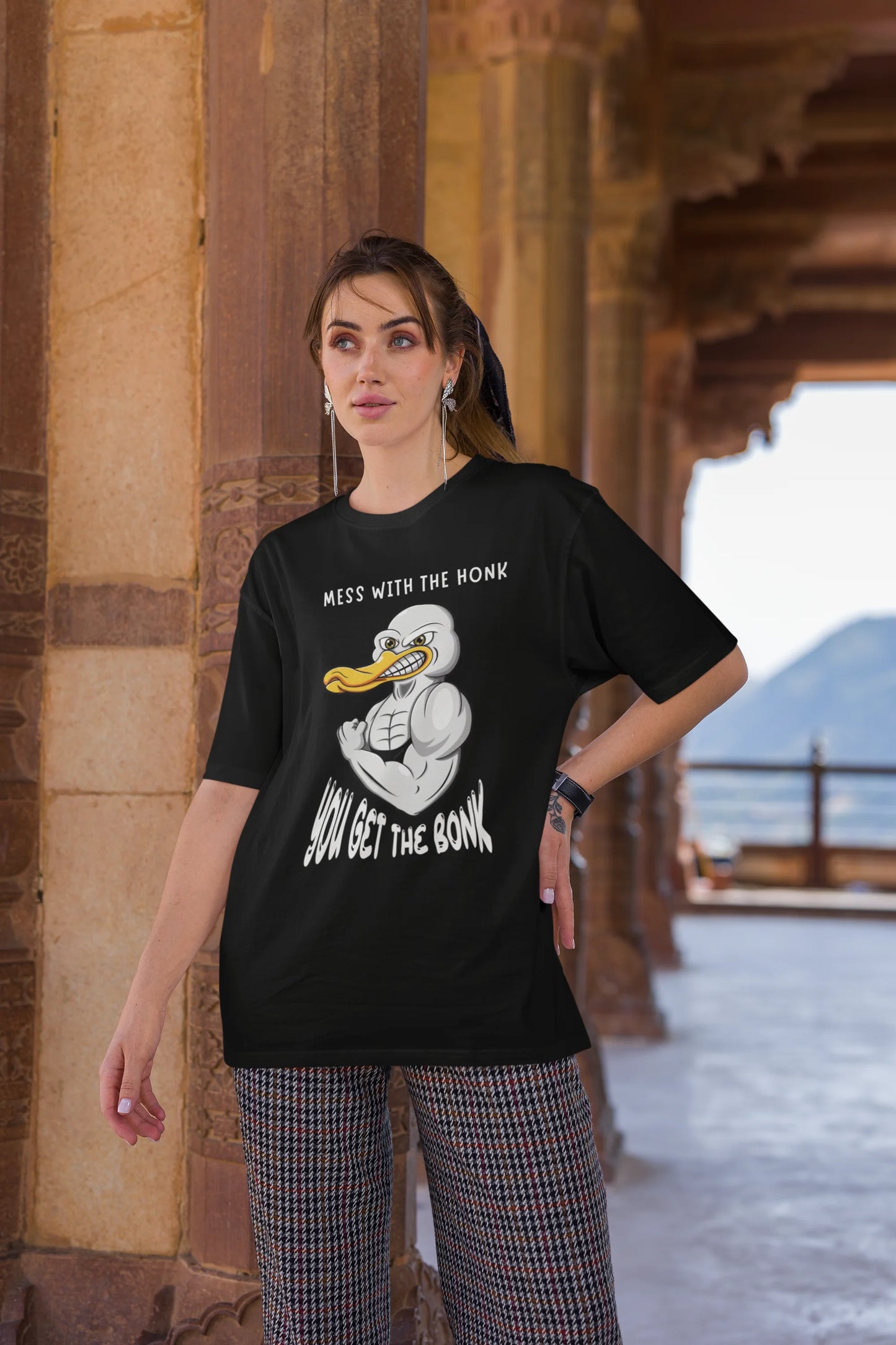 The Honk | Disney | Dropped Sleeve Unisex Tee