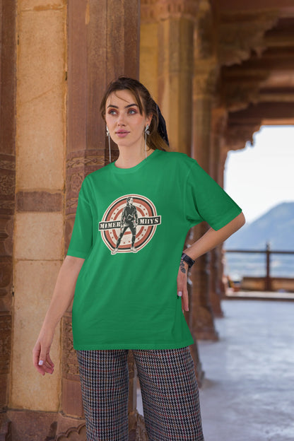 Momer Miiys | Retro Theme | Dropped Sleeve Unisex Tee