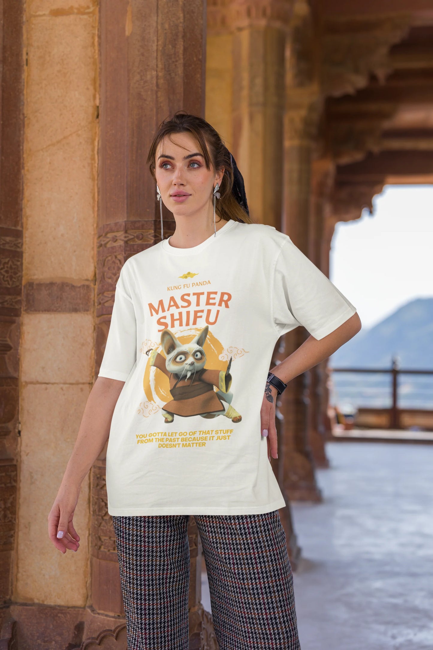 Master Shifu | Kung Fu Panda | Dropped Sleeve Unisex Tee