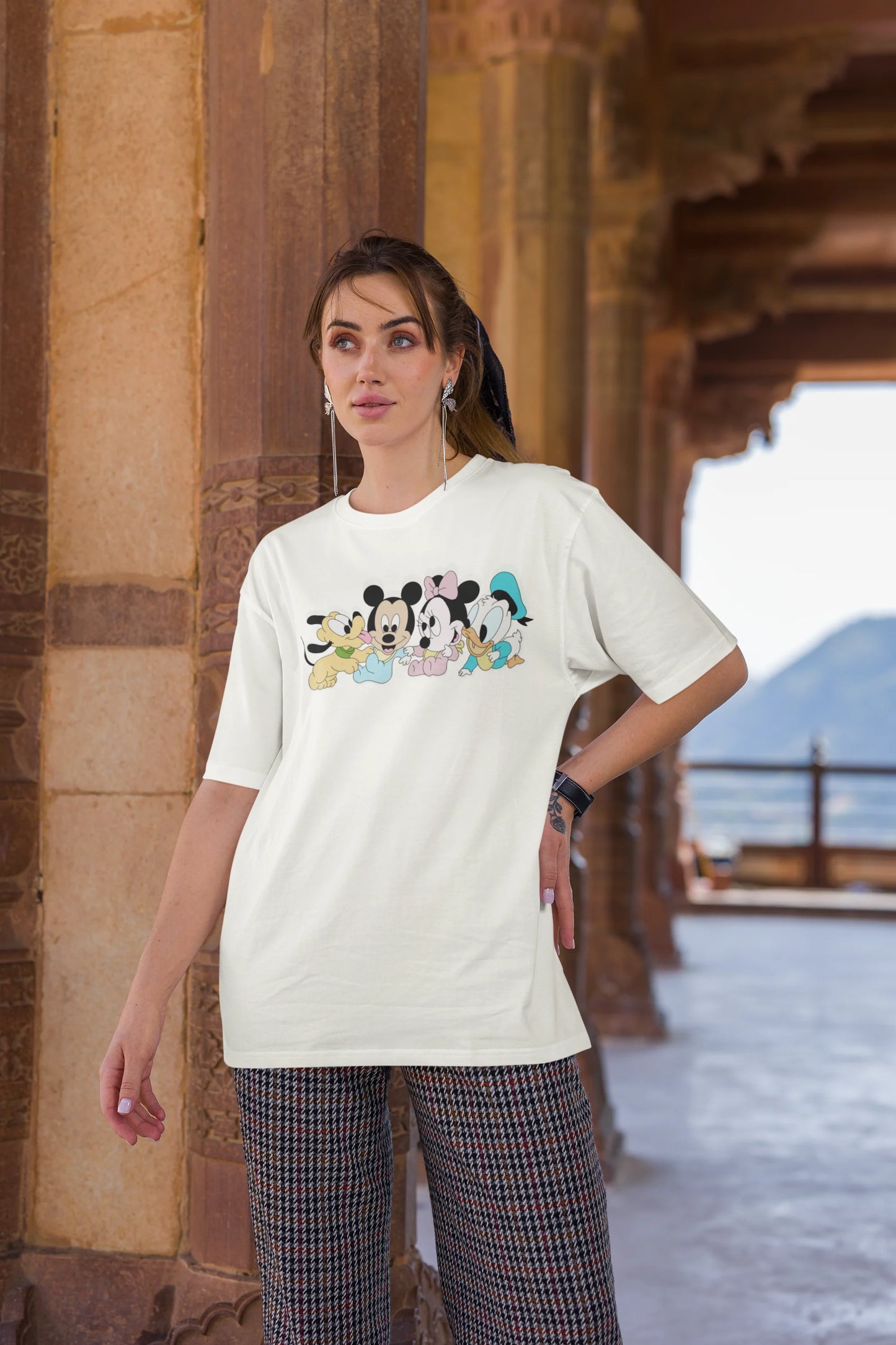 Clubhouse Gang | Disney | Dropped Sleeve Unisex Tee