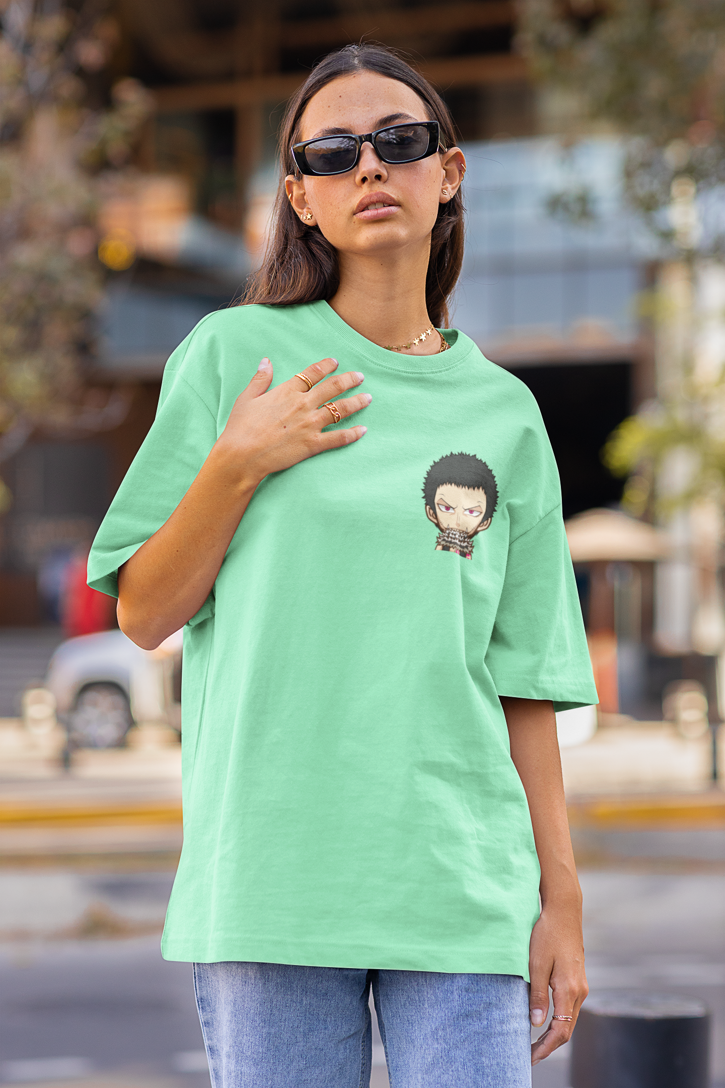 Charlotte katakuri | Dropped Sleeve Unisex Tee | Broke Memers