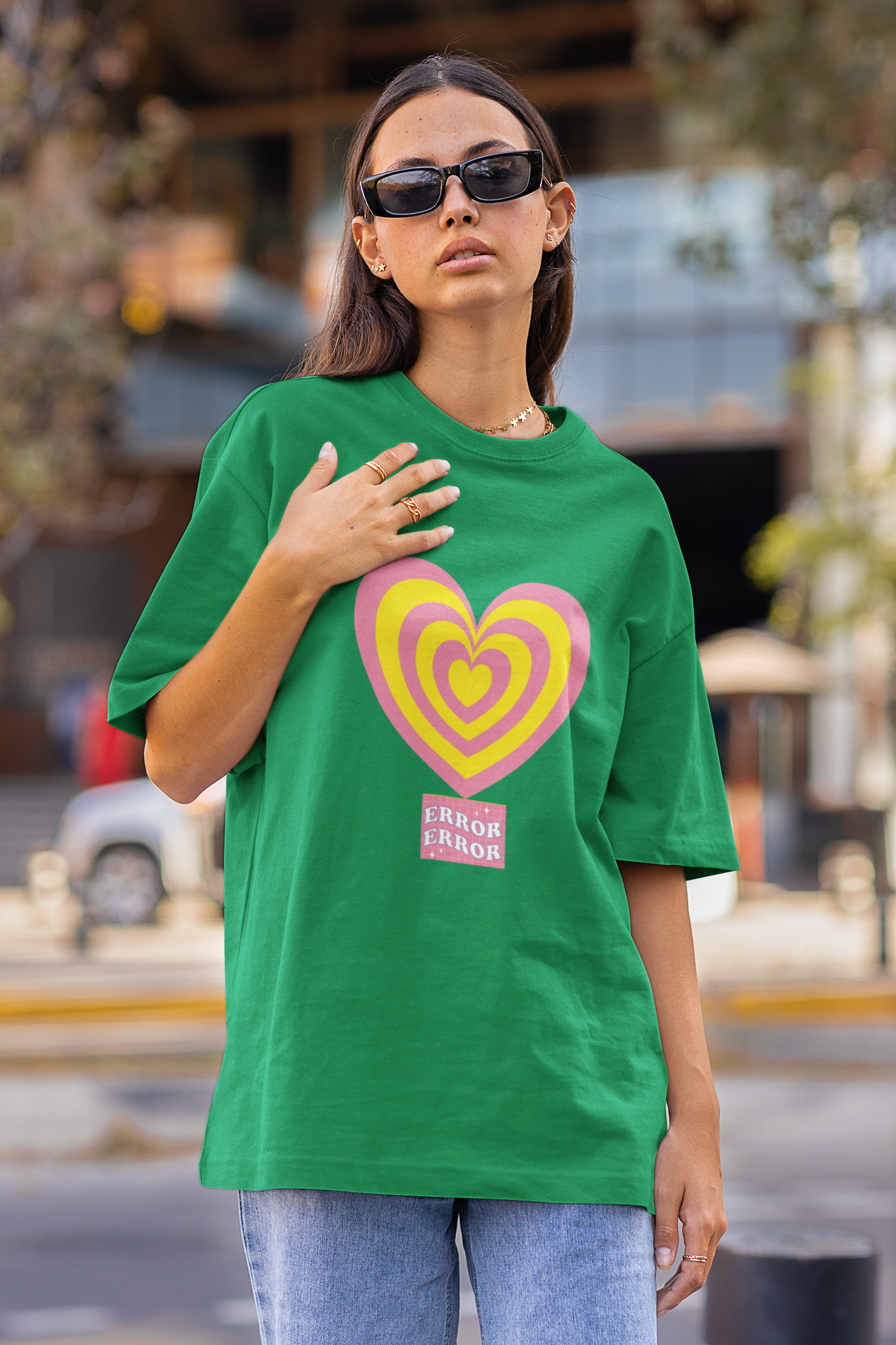 Error | Dropped Sleeve Unisex T-Shirt