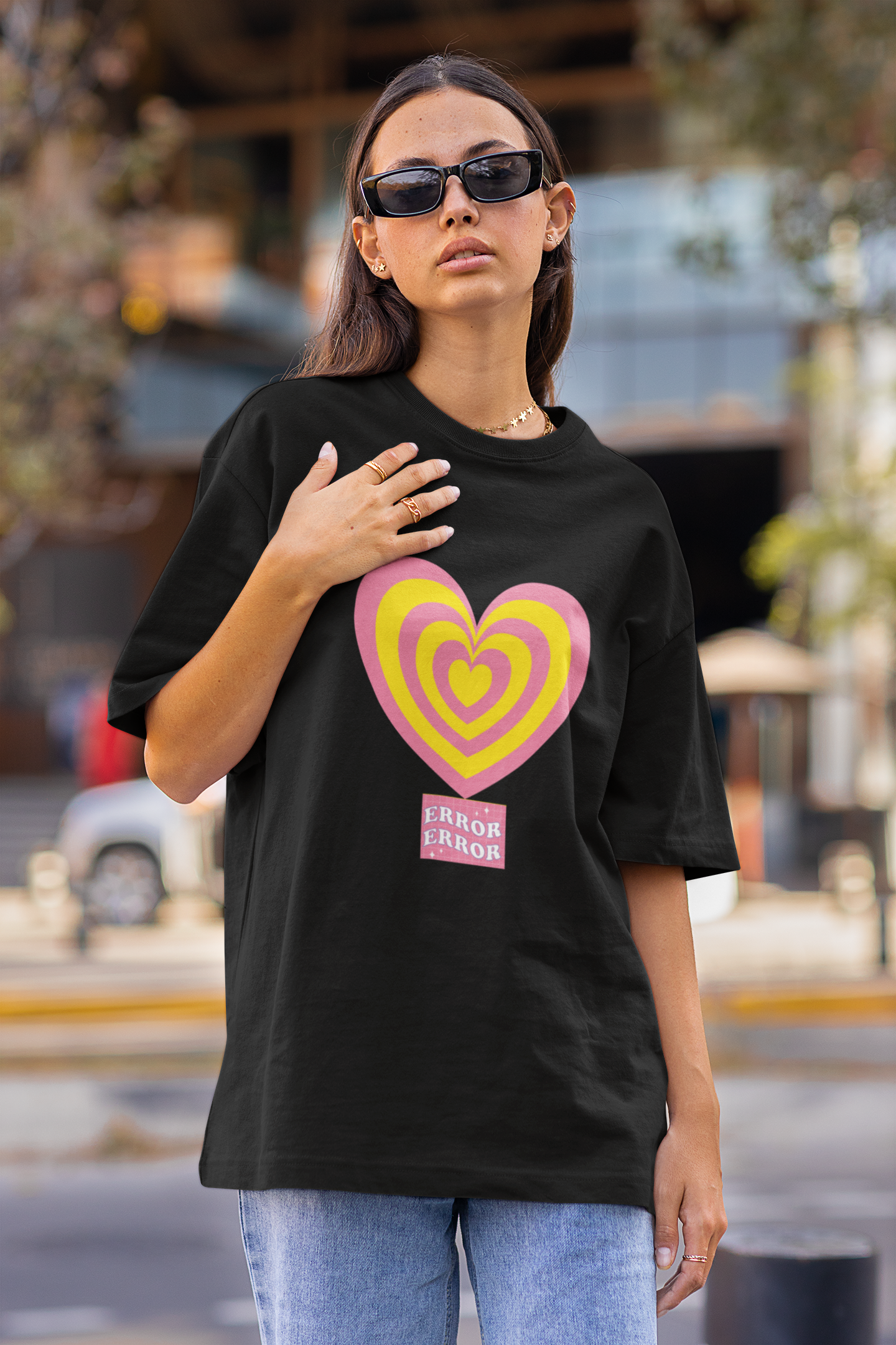 Error | Dropped Sleeve Unisex T-Shirt