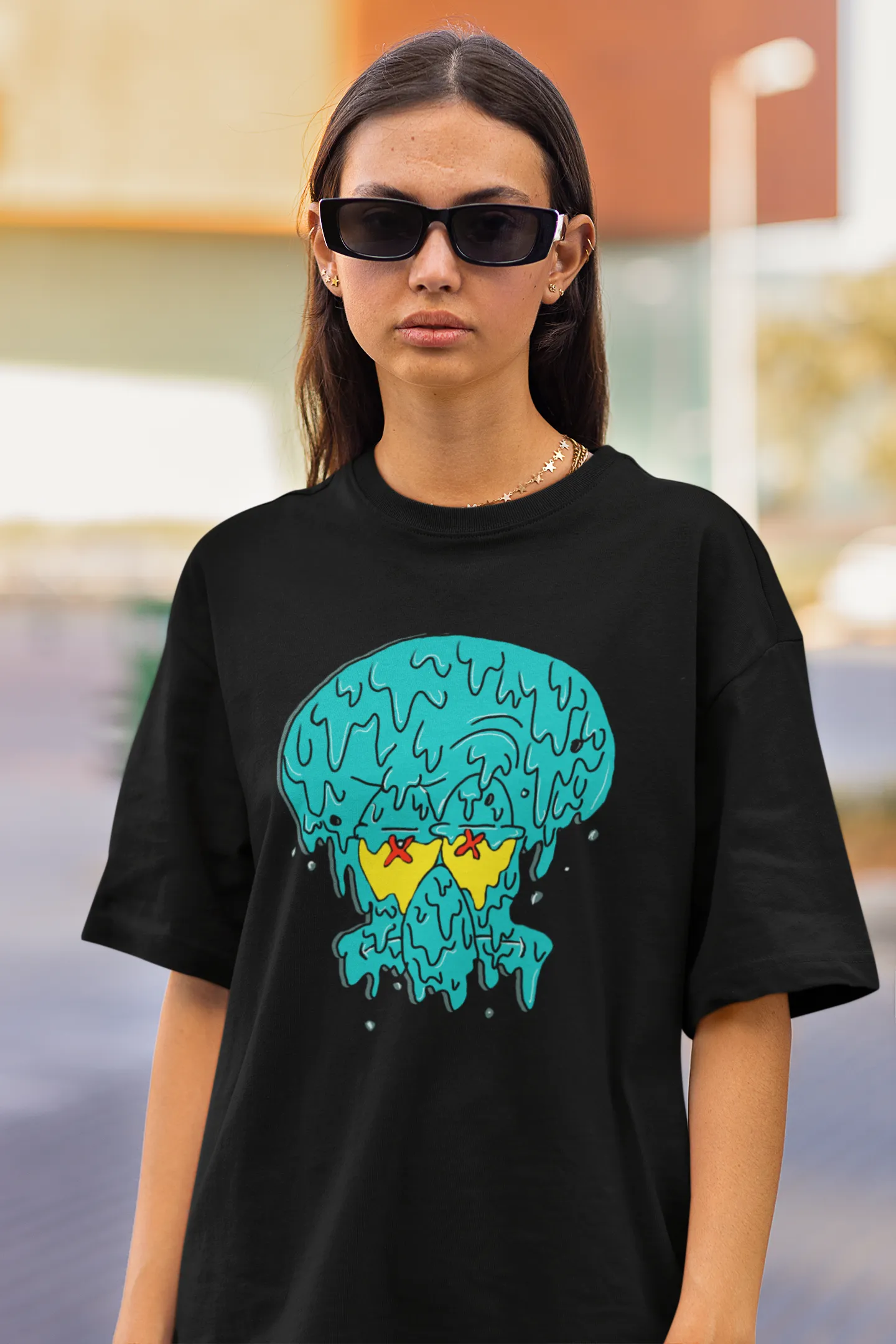 Squid | Disney | Dropped Sleeve Unisex Tee