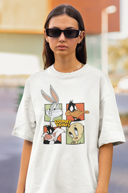 Looney Tunes | Disney | Dropped Sleeve Unisex Tee