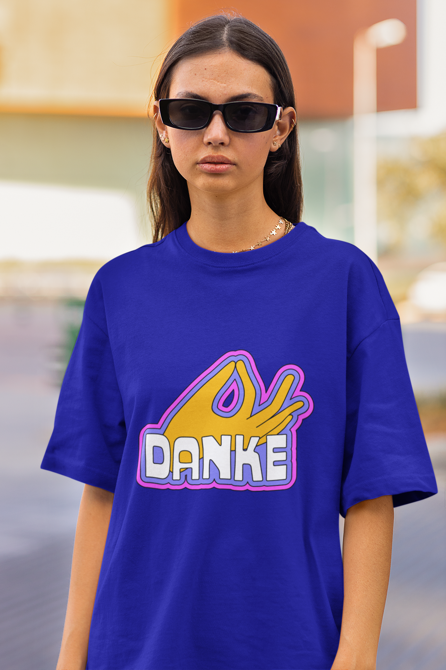 Danke | Premium Oversized Half Sleeve Unisex T-Shirt