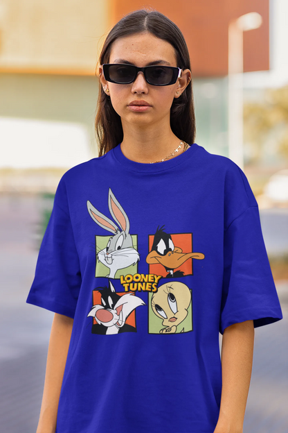 Looney Tunes | Disney | Dropped Sleeve Unisex Tee