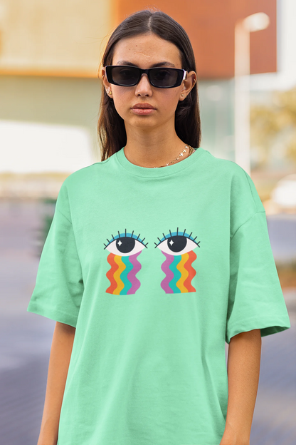 Let it go | Premium Oversized Half Sleeve Unisex T-Shirt