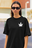 Green leaf | Premium Oversized Half Sleeve Unisex T-Shirt