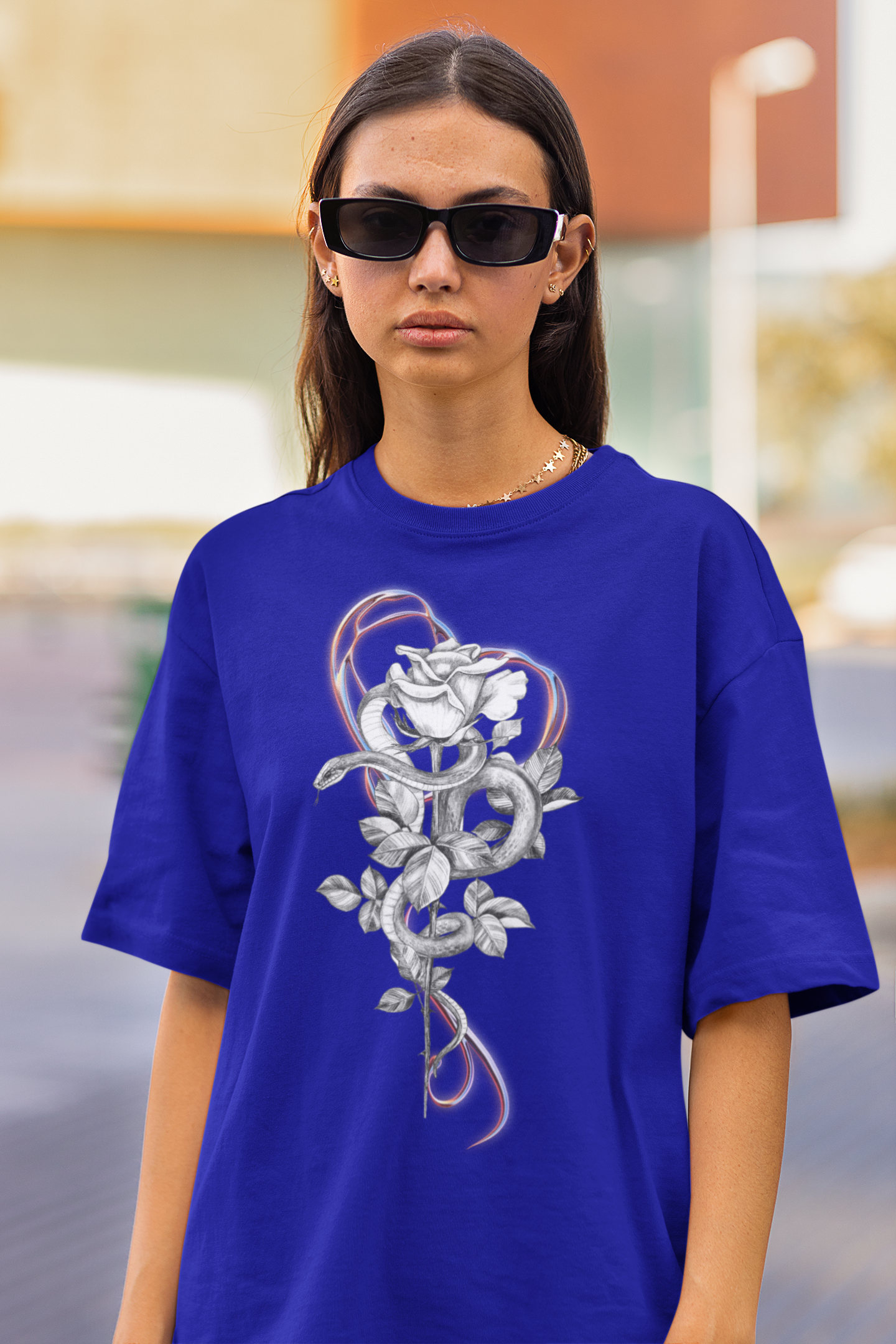 Serpentine | Dropped Sleeve Unisex T-Shirt
