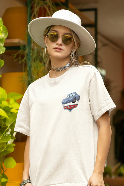 I'm Sally | Super Cars | Dropped Sleeve Unisex Tee
