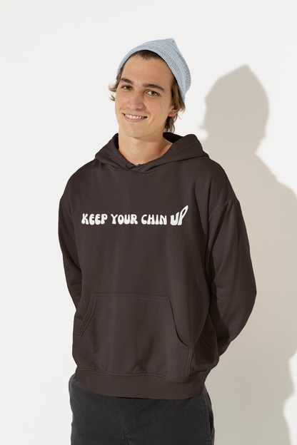 Keep your chin up | Premium Unisex Winter Hoodie