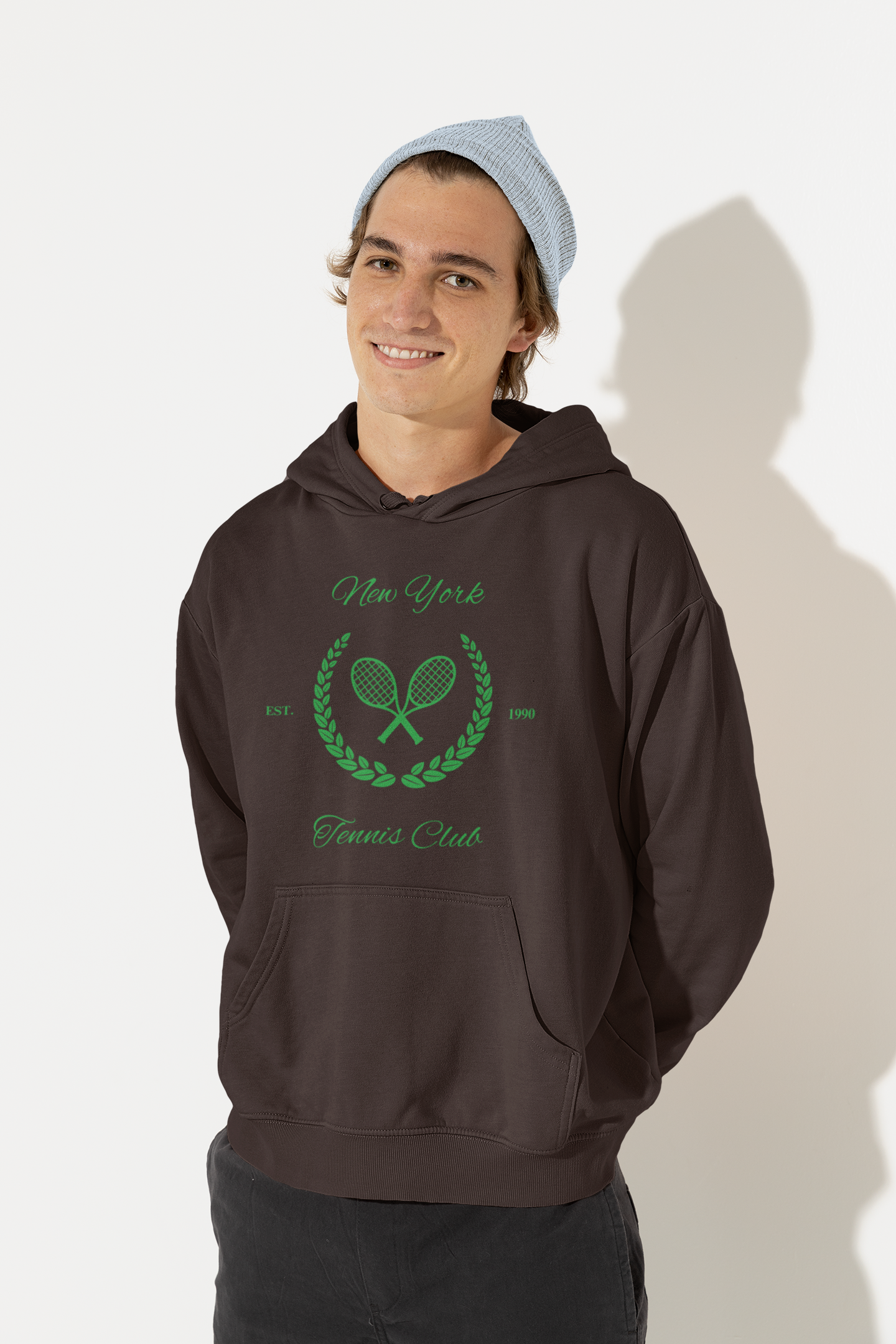 New York Tennis Club | Retro Theme | Premium Unisex Winter Hoodie