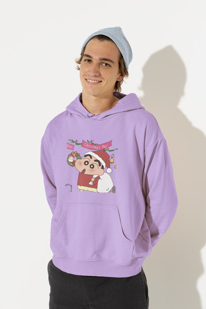 X-mas Day | Shinchan | Premium Unisex Winter Hoodie