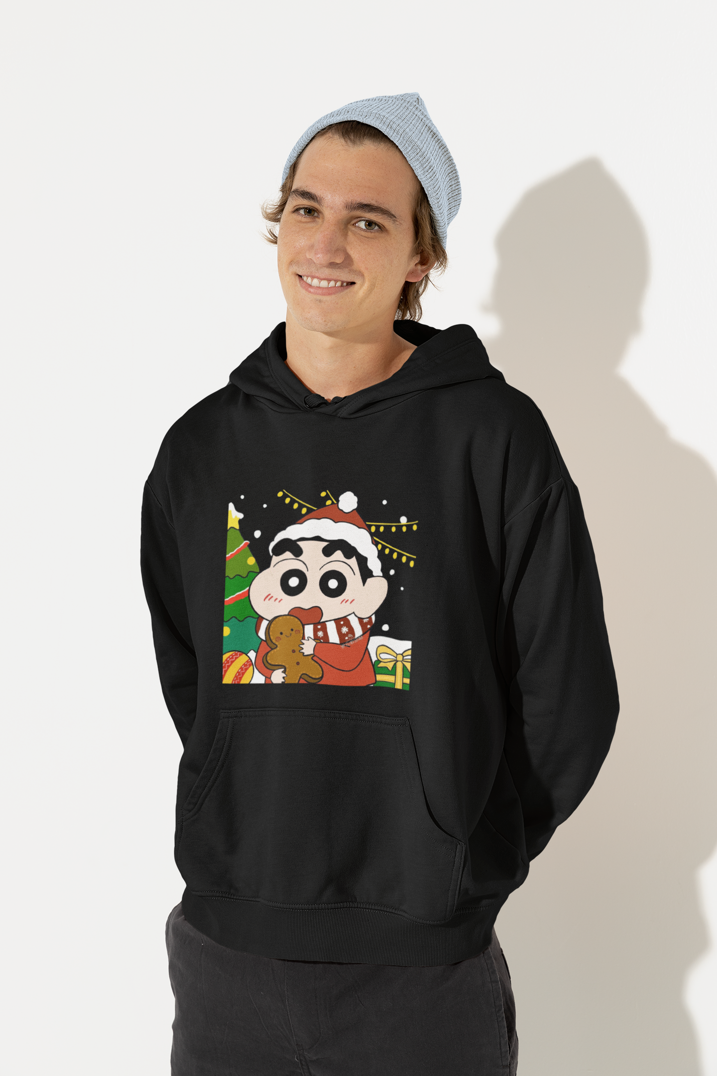 Shinchan Claus | Shinchan | Premium Unisex Winter Hoodie
