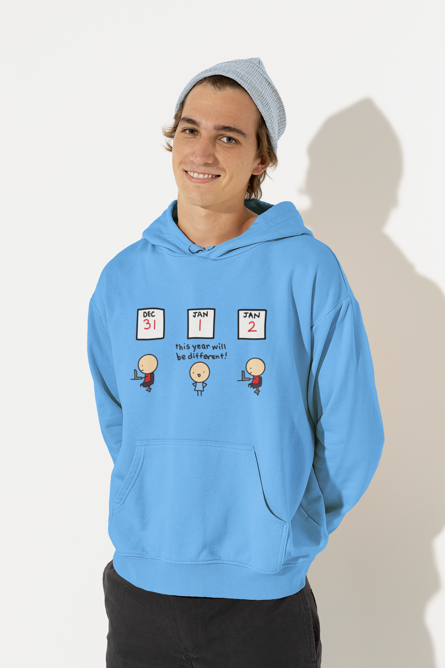 This year will be different | Premium Unisex Winter Hoodie